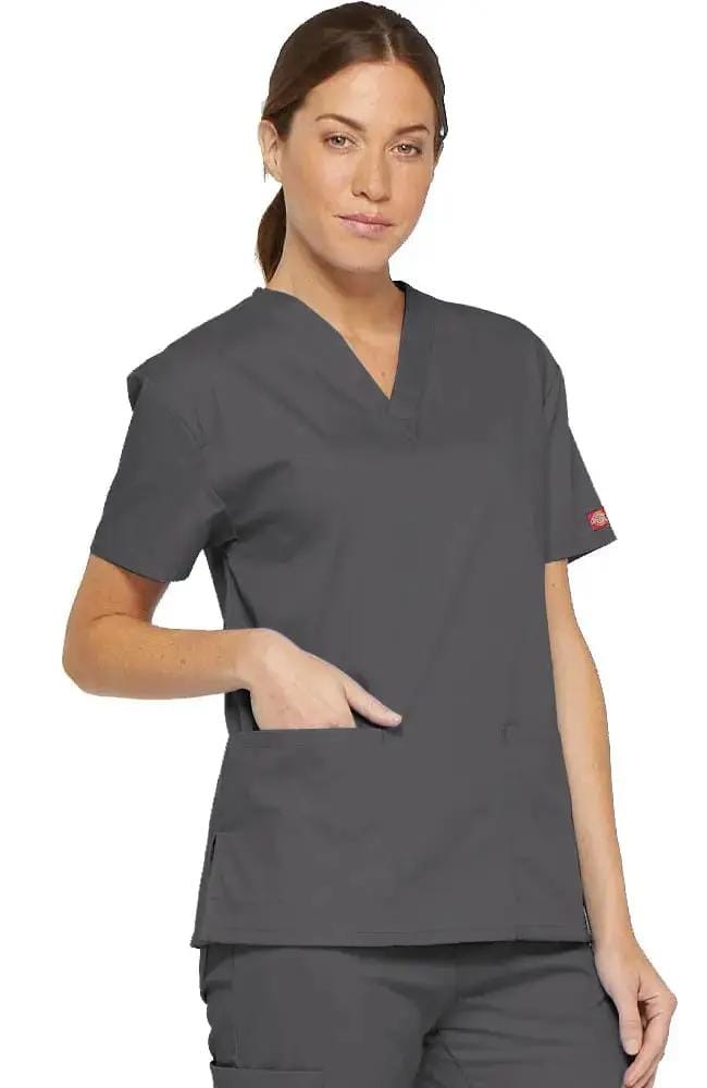 Dickies EDS Signature Women's V-Neck Scrub Top 86706 Simply Scrubs Australia